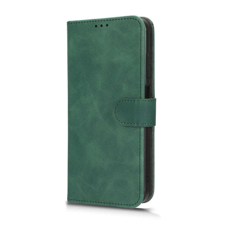 For Nokia G22 Skin Feel Magnetic Flip Leather Phone Case(Green)