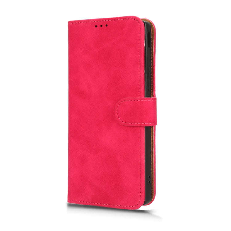 For ZTE nubia Z50 Ultra Skin Feel Magnetic Flip Leather Phone Case(Rose Red)