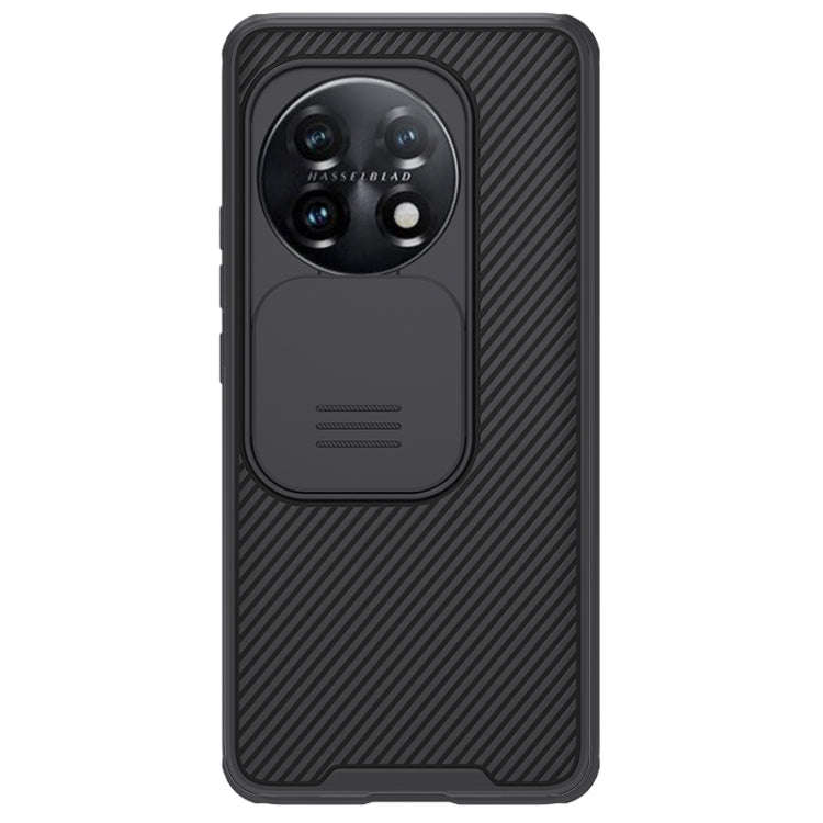 For OnePlus 11 NILLKIN CamShield Pro Series PC Full Coverage Phone Case(Black)