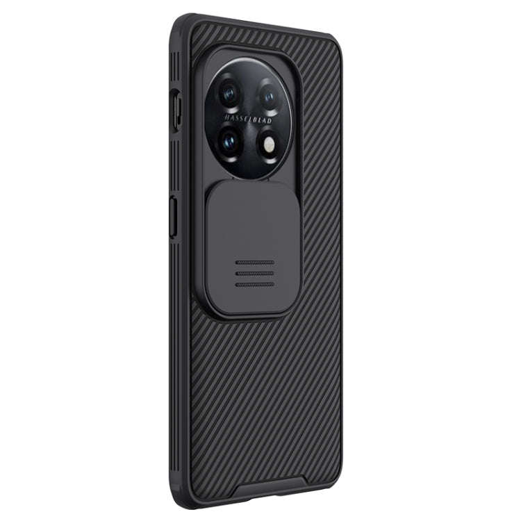 For OnePlus 11 NILLKIN CamShield Pro Series PC Full Coverage Phone Case(Black)