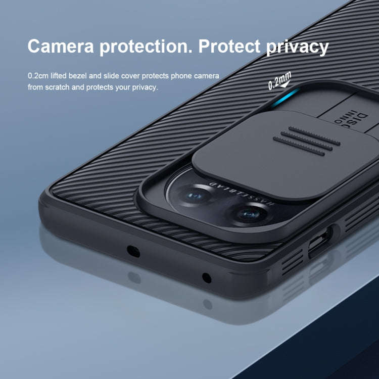 For OnePlus 11 NILLKIN CamShield Pro Series PC Full Coverage Phone Case(Black)