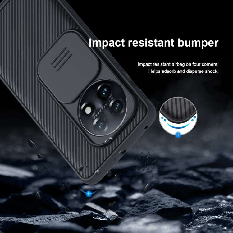 For OnePlus 11 NILLKIN CamShield Pro Series PC Full Coverage Phone Case(Black)