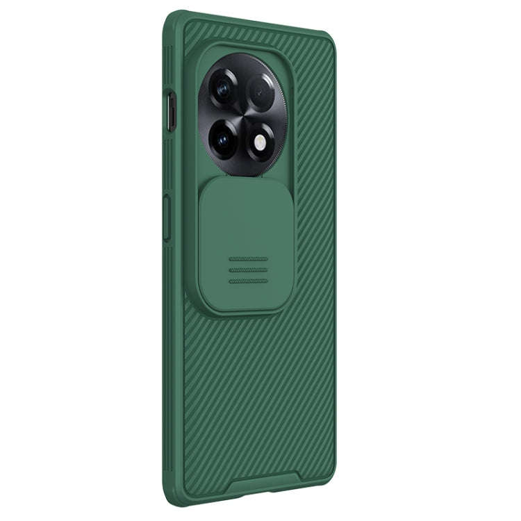 For OnePlus Ace 2/11R NILLKIN CamShield Pro Series PC Full Coverage Phone Case(Green)