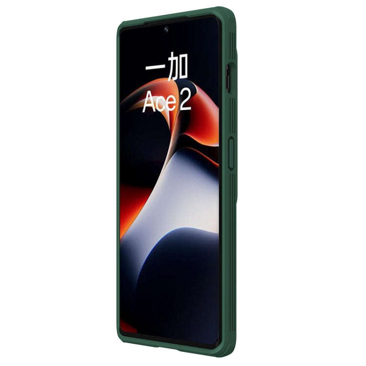 For OnePlus Ace 2/11R NILLKIN CamShield Pro Series PC Full Coverage Phone Case(Green)