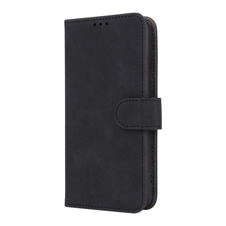 For Google Pixel 8 Skin Feel Magnetic Flip Leather Phone Case(Black)