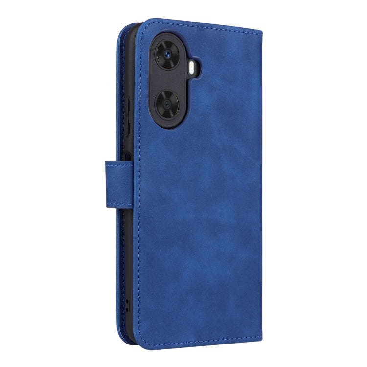 For Huawei Enjoy 60 Skin Feel Magnetic Flip Leather Phone Case(Blue)