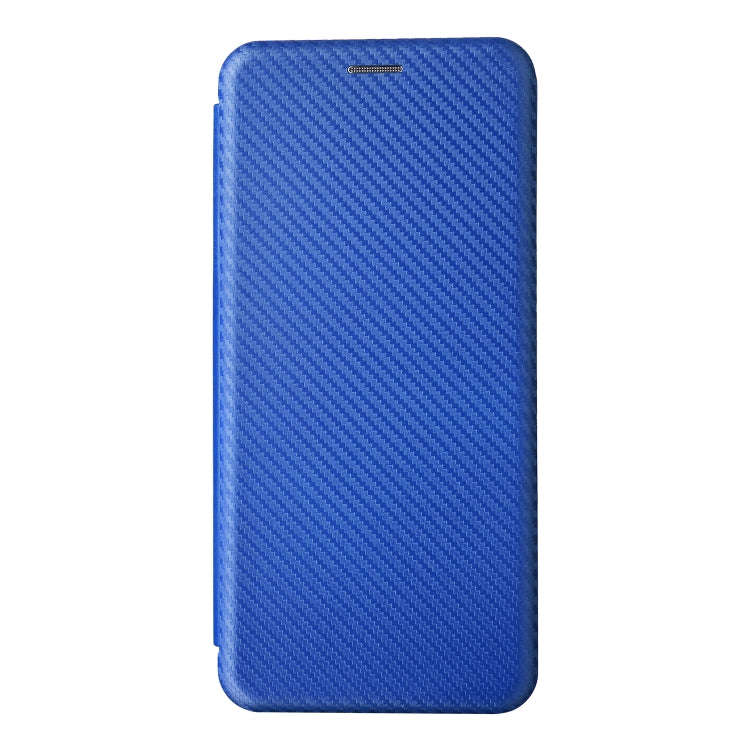 For Nokia G22 Carbon Fiber Texture Flip Leather Phone Case(Blue)