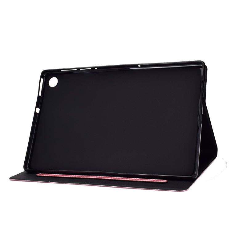 For Huawei MatePad 10.4 2022 Glitter Powder Leather Tablet Case(Pink)