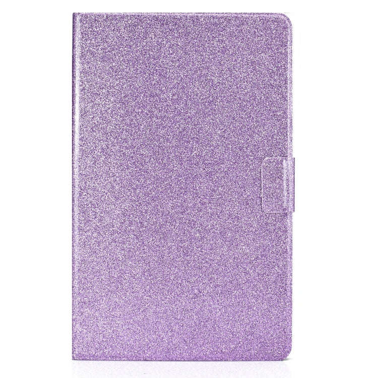For Huawei MatePad 10.4 2022 Glitter Powder Leather Tablet Case(Purple)