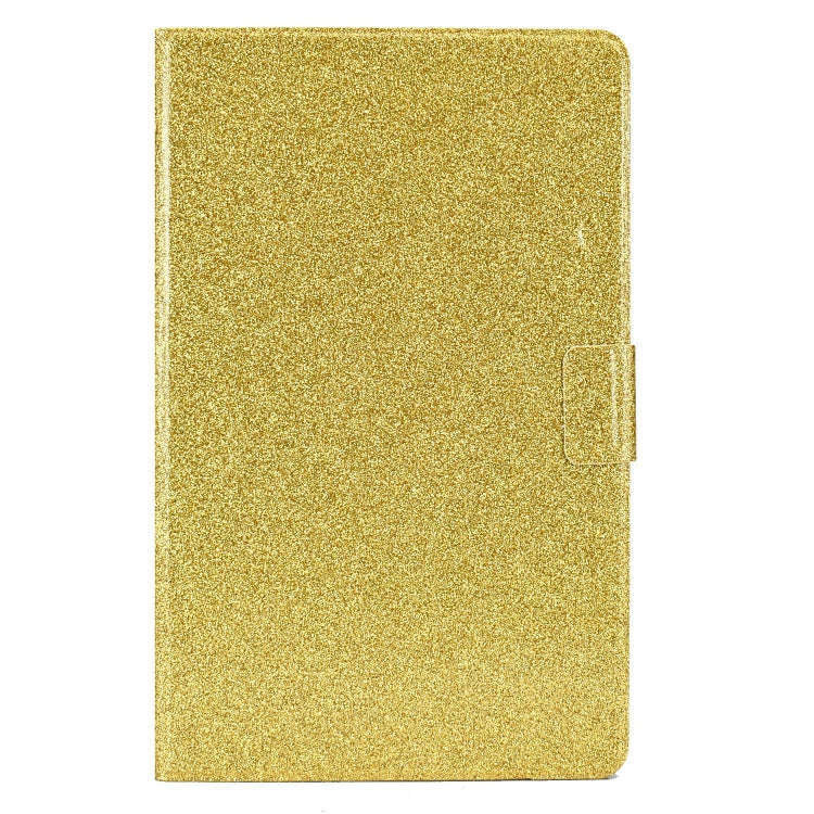 For Huawei MatePad 10.4 2022 Glitter Powder Leather Tablet Case(Gold)