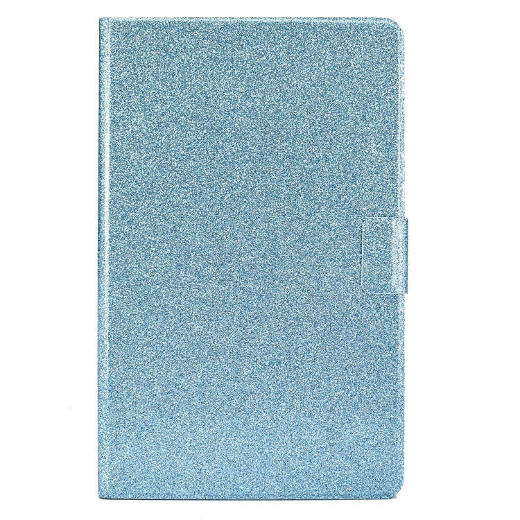 For Huawei MatePad 10.4 2022 Glitter Powder Leather Tablet Case(Blue)