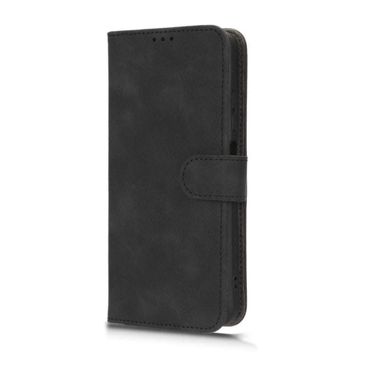 For TECNO Spark 10C Skin Feel Magnetic Flip Leather Phone Case(Black)