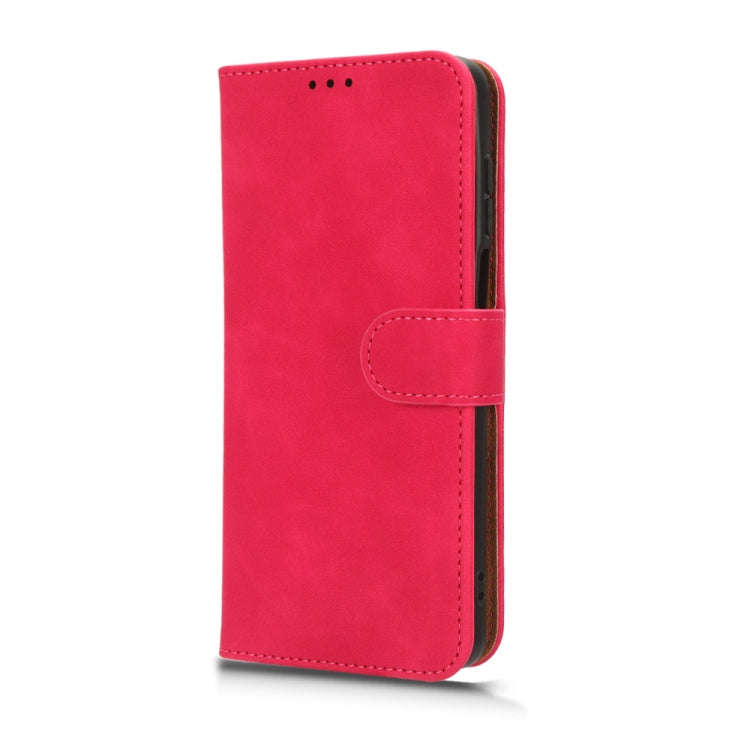 For Motorola Moto G Stylus 5G 2023 Skin Feel Magnetic Flip Leather Phone Case(Rose Red)