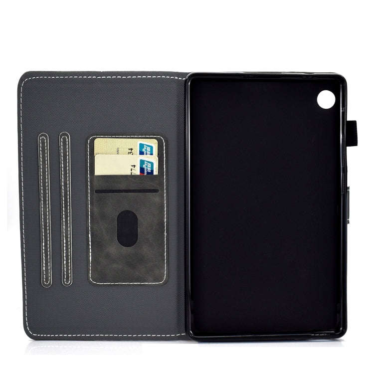 For Huawei MatePad 10.4 2022 Cowhide Texture Leather Tablet Case(Black)