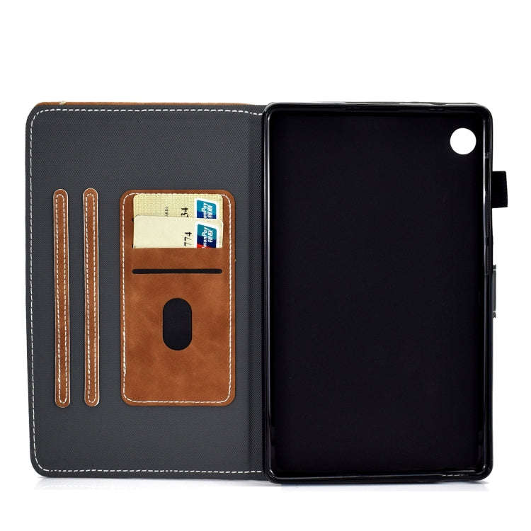 For Huawei MatePad 10.4 2022 Cowhide Texture Leather Tablet Case(Brown)