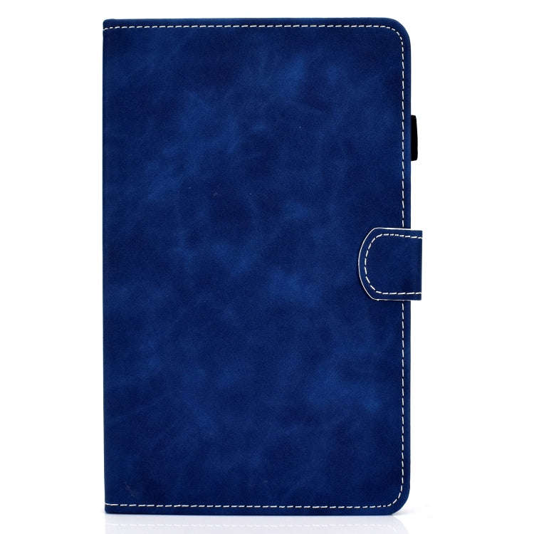 For Huawei MatePad 10.4 2022 Cowhide Texture Leather Tablet Case(Blue)