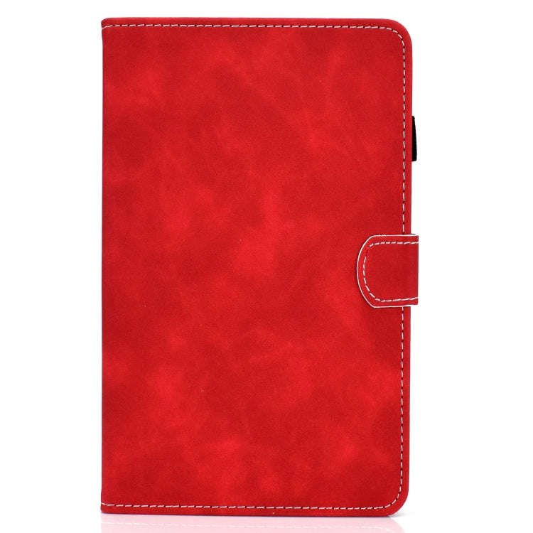 For Huawei MatePad 10.4 2022 Cowhide Texture Leather Tablet Case(Red)