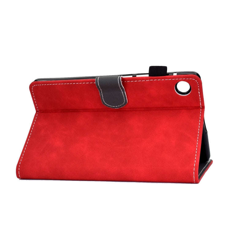 For Huawei MatePad 10.4 2022 Cowhide Texture Leather Tablet Case(Red)