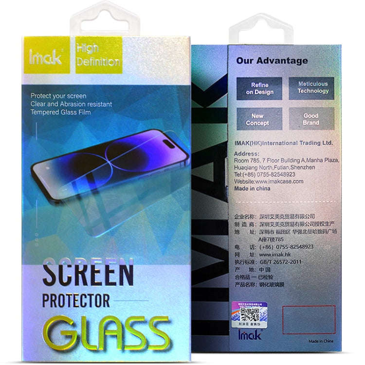 For OnePlus Ace 2V 5G IMAK H Series Tempered Glass Film