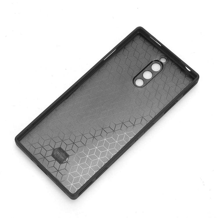 For ZTE  nubia Red Magic 8 Pro Sewing Cow Pattern Skin PC + PU + TPU Phone Case(Red)