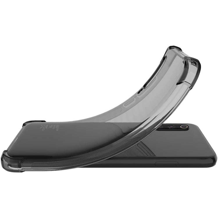 For Sony Xperia 1 V imak Shockproof Airbag TPU Phone Case(Transparent Black)