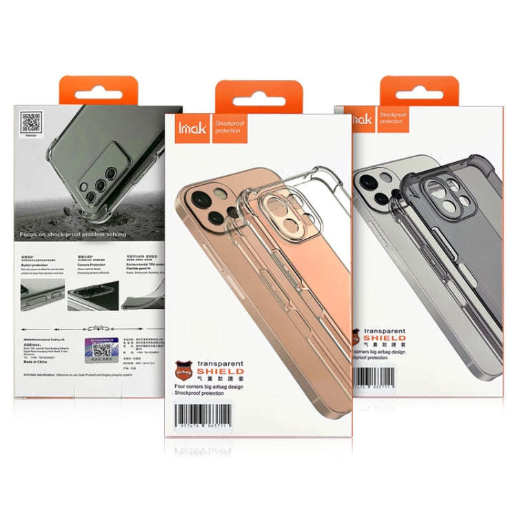 For Sony Xperia 10 V imak Shockproof Airbag TPU Phone Case(Transparent)