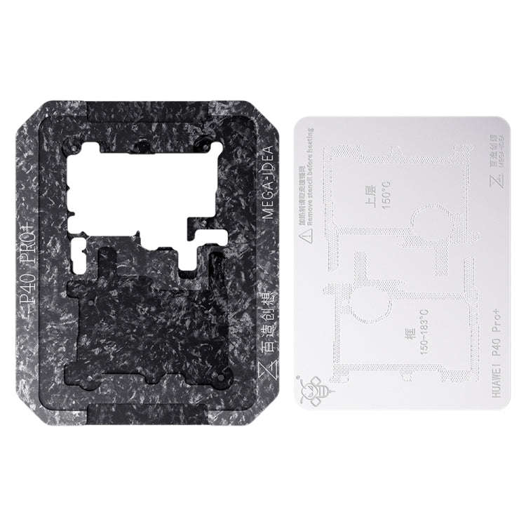 For Huawei P40 Pro+ Qianli Mega-idea Multi-functional Middle Frame Positioning BGA Reballing Plat...