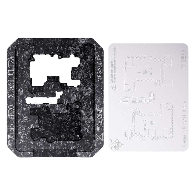 For Xiaomi 11 Pro / 11 Ultra Qianli Mega-idea Multi-functional Middle Frame Positioning BGA Rebal...