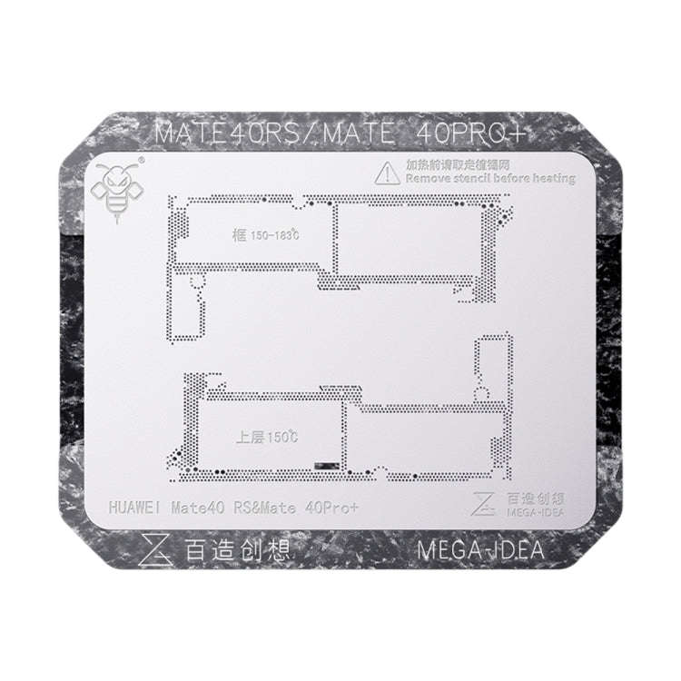 For Huawei Mate 40 Pro+ Qianli Mega-idea Multi-functional Middle Frame Positioning BGA Reballing ...