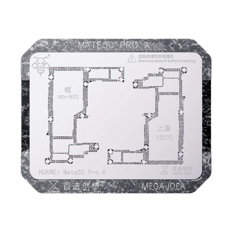 For Huawei Mate 50 Pro A Qianli Mega-idea Multi-functional Middle Frame Positioning BGA Reballing...