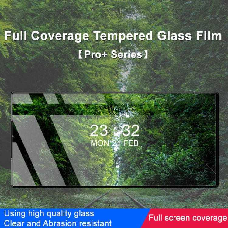 For ZTE nubia Z50 Ultra 5G imak 9H Surface Hardness Full Screen Tempered Glass Film Pro+ Series