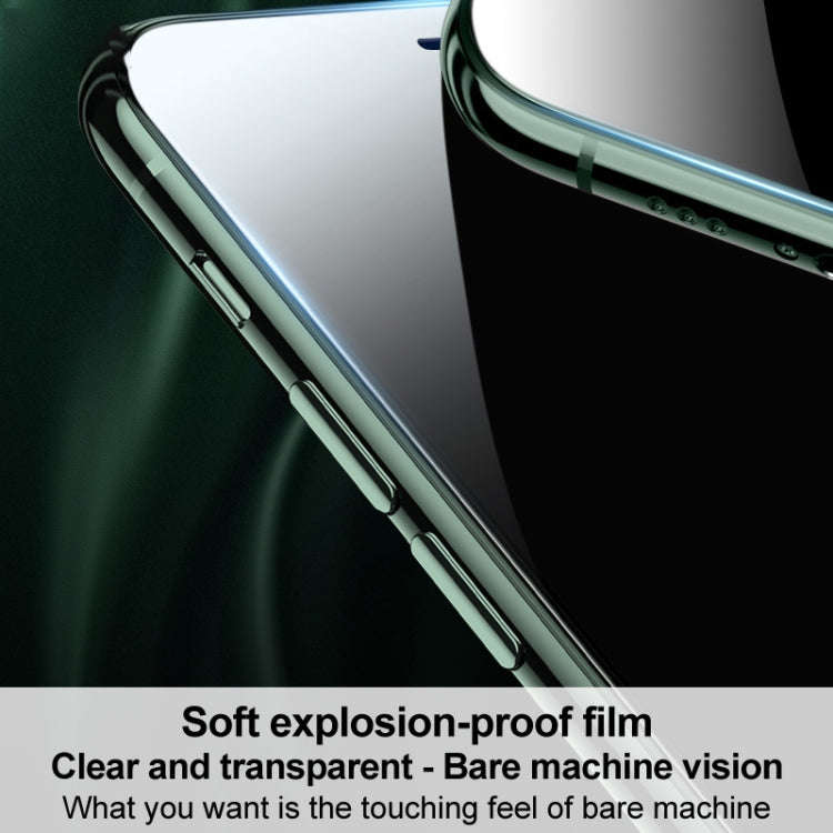 For OnePlus Ace 2V 5G 2pcs imak Curved Full Screen Protector Hydrogel Film Back Protector