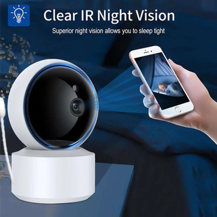 YT50 3MP Smart WIFI PTZ Camera Baby Monitor, Plug:UK Plug