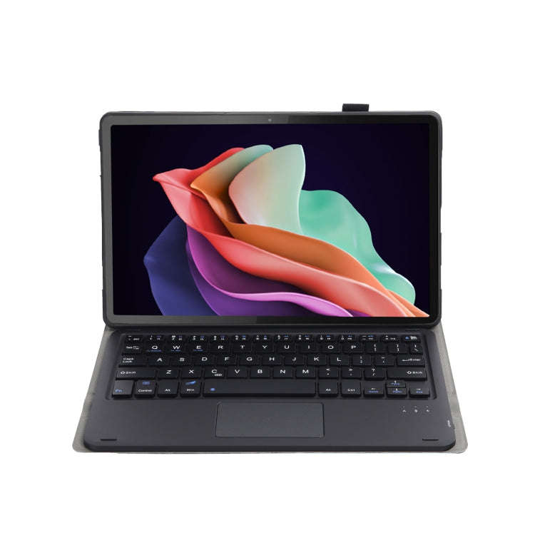 For Huawei MatePad 11 2023 AHW13-A Lambskin Texture Ultra-thin Detachable Bluetooth Keyboard Leat...