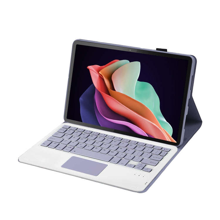 For Huawei MatePad 11 2023 AHW13-A Lambskin Texture Ultra-thin Detachable Bluetooth Keyboard Leat...