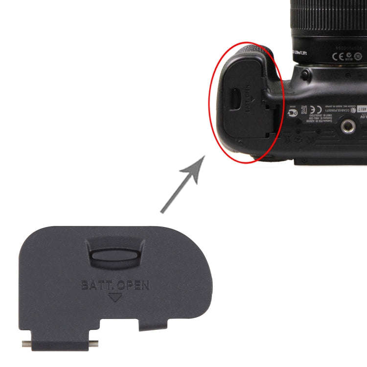 For Canon EOS 70D / EOS 80D OEM Battery Compartment Cover