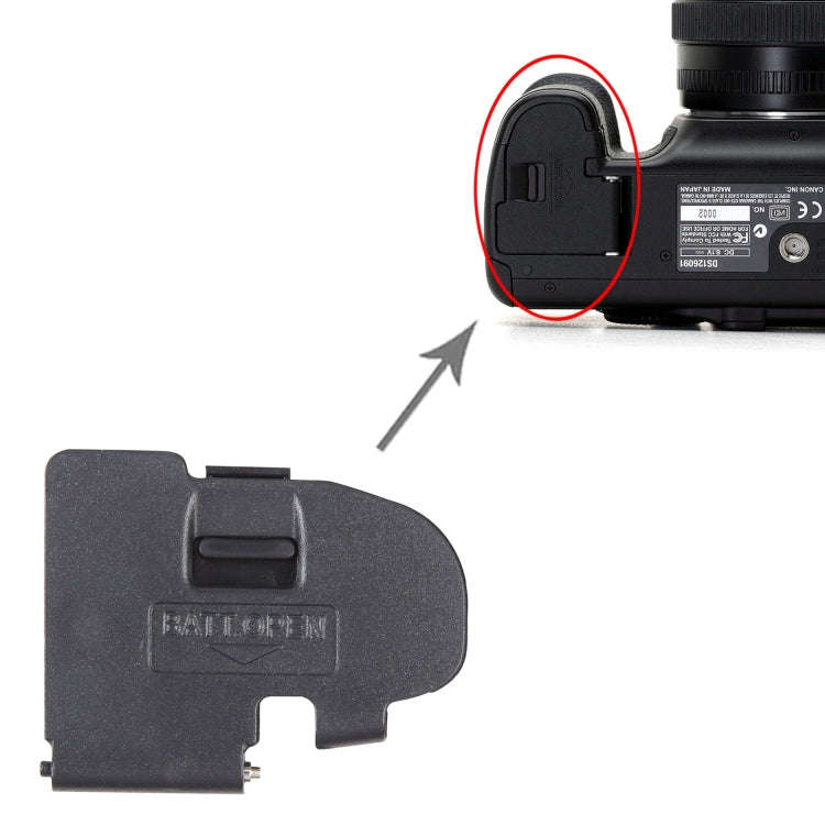 For Canon EOS 5D OEM Battery Compartment Cover