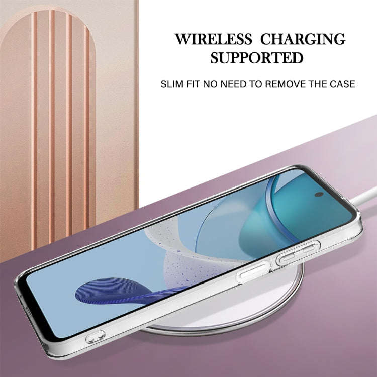 For Motorola Moto G53 Electroplating IMD TPU Phone Case(Colorful Scales)