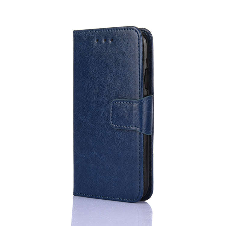 For Honor X40 Crystal Texture Leather Phone Case(Royal Blue)