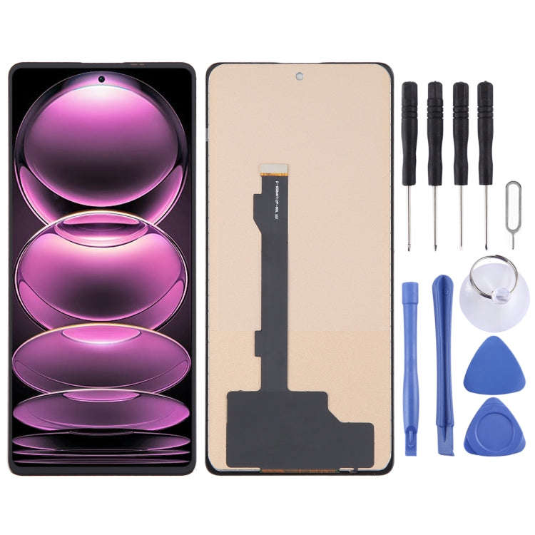 TFT LCD Screen For Xiaomi Redmi Note 12 Pro+ with Digitizer Full Assembly, Not Supporting Fingerp...