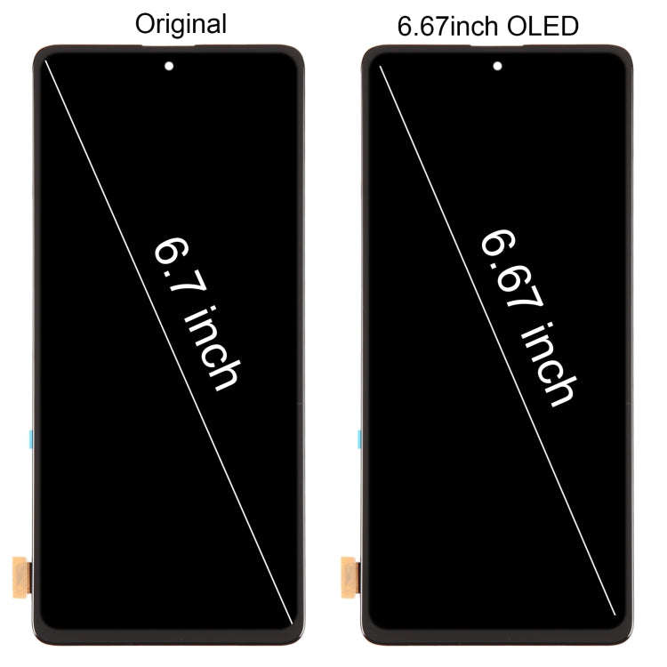 For Samsung Galaxy Note10 Lite SM-N770F 6.67 inch OLED LCD Screen With Digitizer Full Assembly