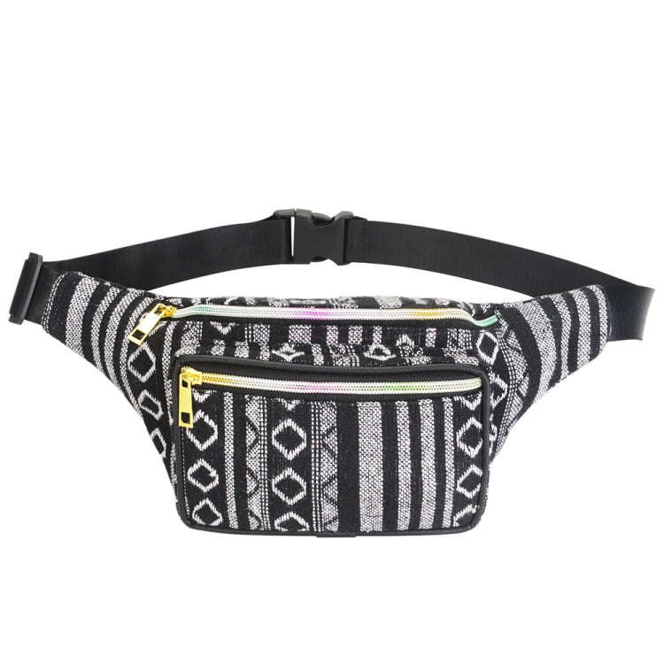 Outdoor Sports Bohemian Ethnic Style Fashion Waist Bag, Size:34x15cm(Style-C)