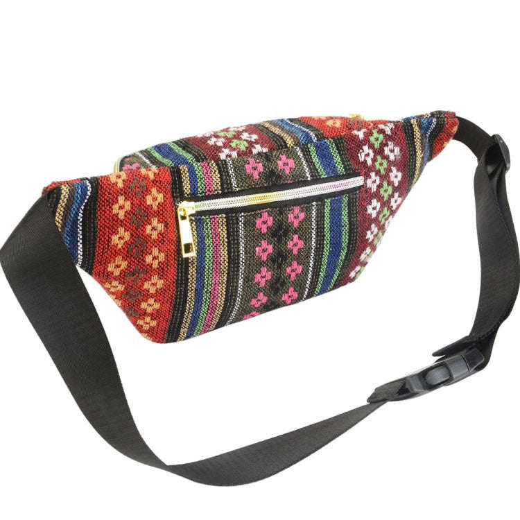 Outdoor Sports Bohemian Ethnic Style Fashion Waist Bag, Size:34x15cm(Style-A)