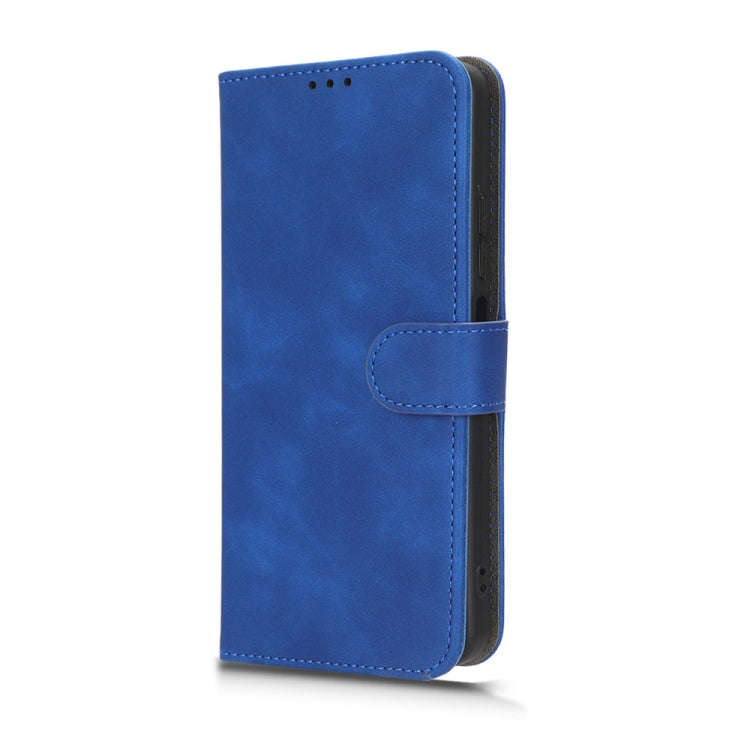 For TECNO Spark 10 5G Skin Feel Magnetic Flip Leather Phone Case(Blue)