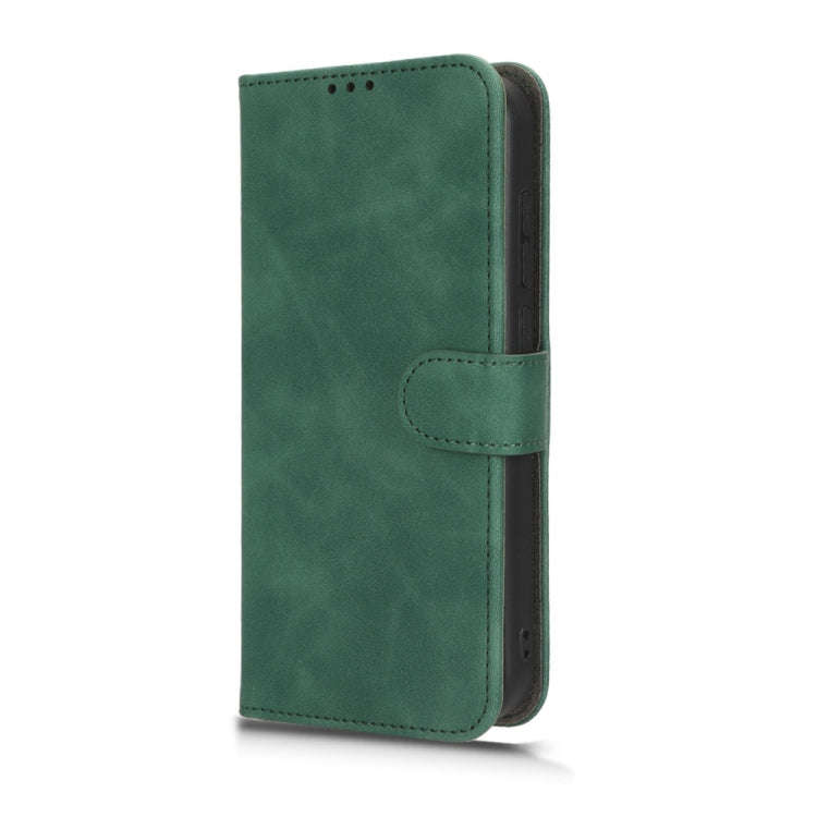 For Doogee X97 / X97 Pro Skin Feel Magnetic Flip Leather Phone Case(Green)