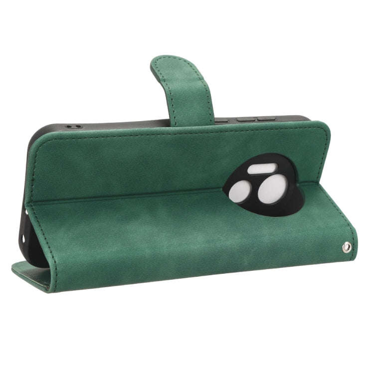 For Doogee X97 / X97 Pro Skin Feel Magnetic Flip Leather Phone Case(Green)