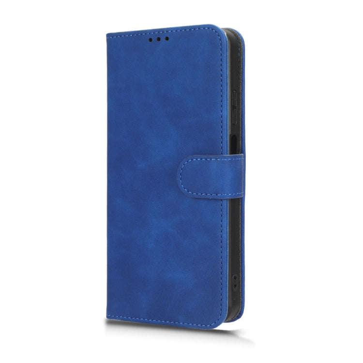 For Infinix Hot 30 Play Skin Feel Magnetic Flip Leather Phone Case(Blue)