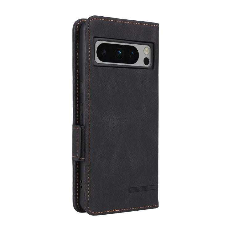 For Google Pixel 8 Pro Magnetic Clasp Leather Phone Case(Black)