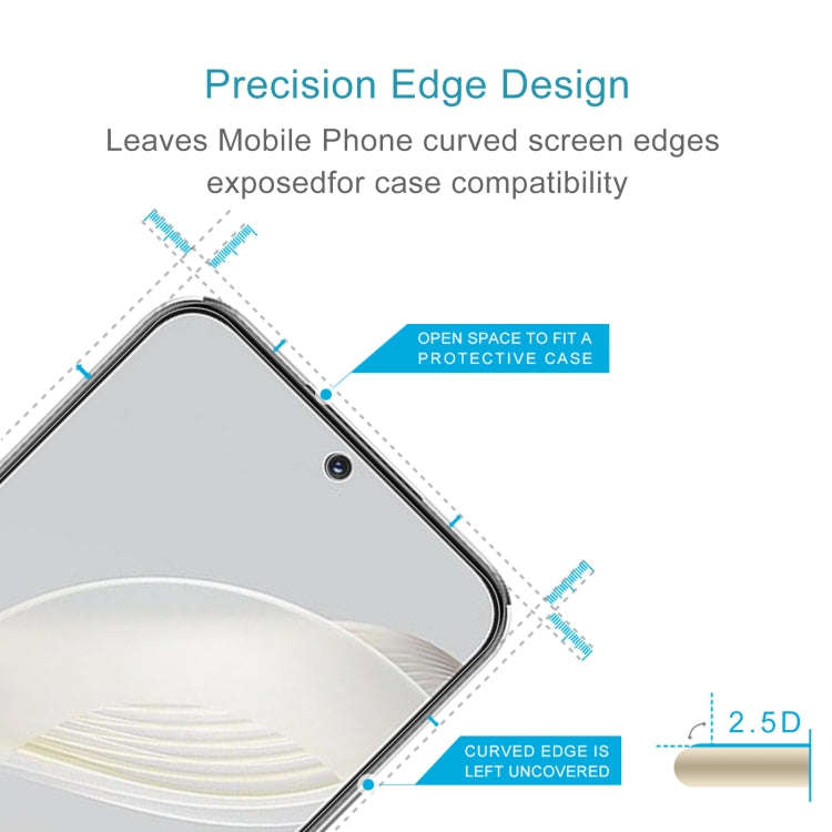 For Huawei nova 11 50pcs 0.26mm 9H 2.5D Tempered Glass Film