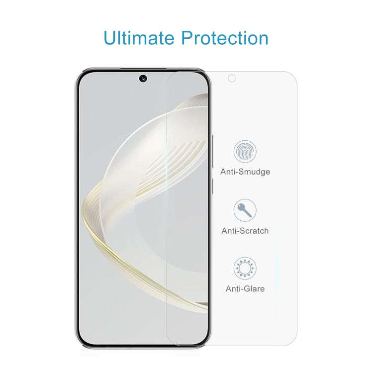 For Huawei nova 11 50pcs 0.26mm 9H 2.5D Tempered Glass Film